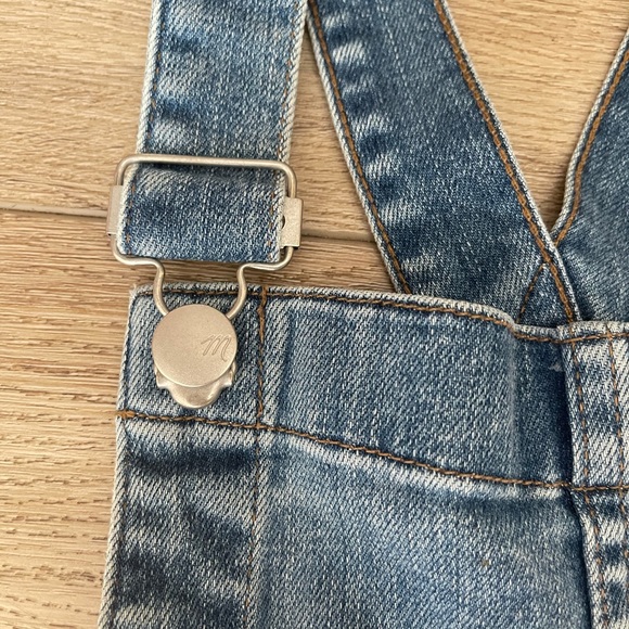 Madewell Overalls Drop Hem Edition Thin Back Straps - Picture 10 of 12